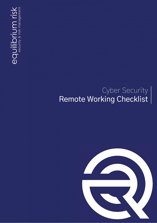 Cyber Security Remote Working Checklist