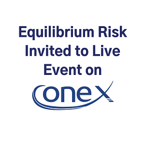 Equilibrium Risk Invited to Live Event on ConeX Portal